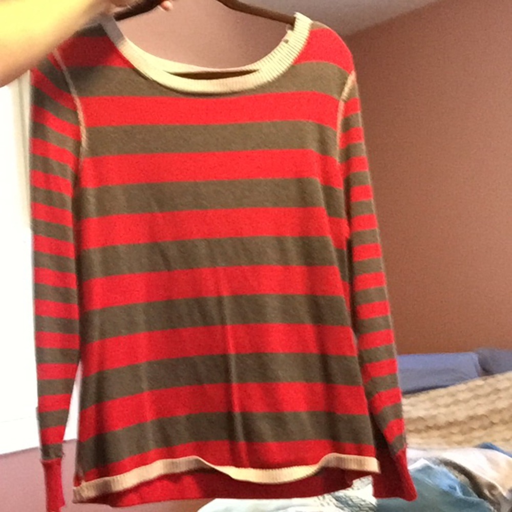 Long Stripped Sleeve-Tommy H